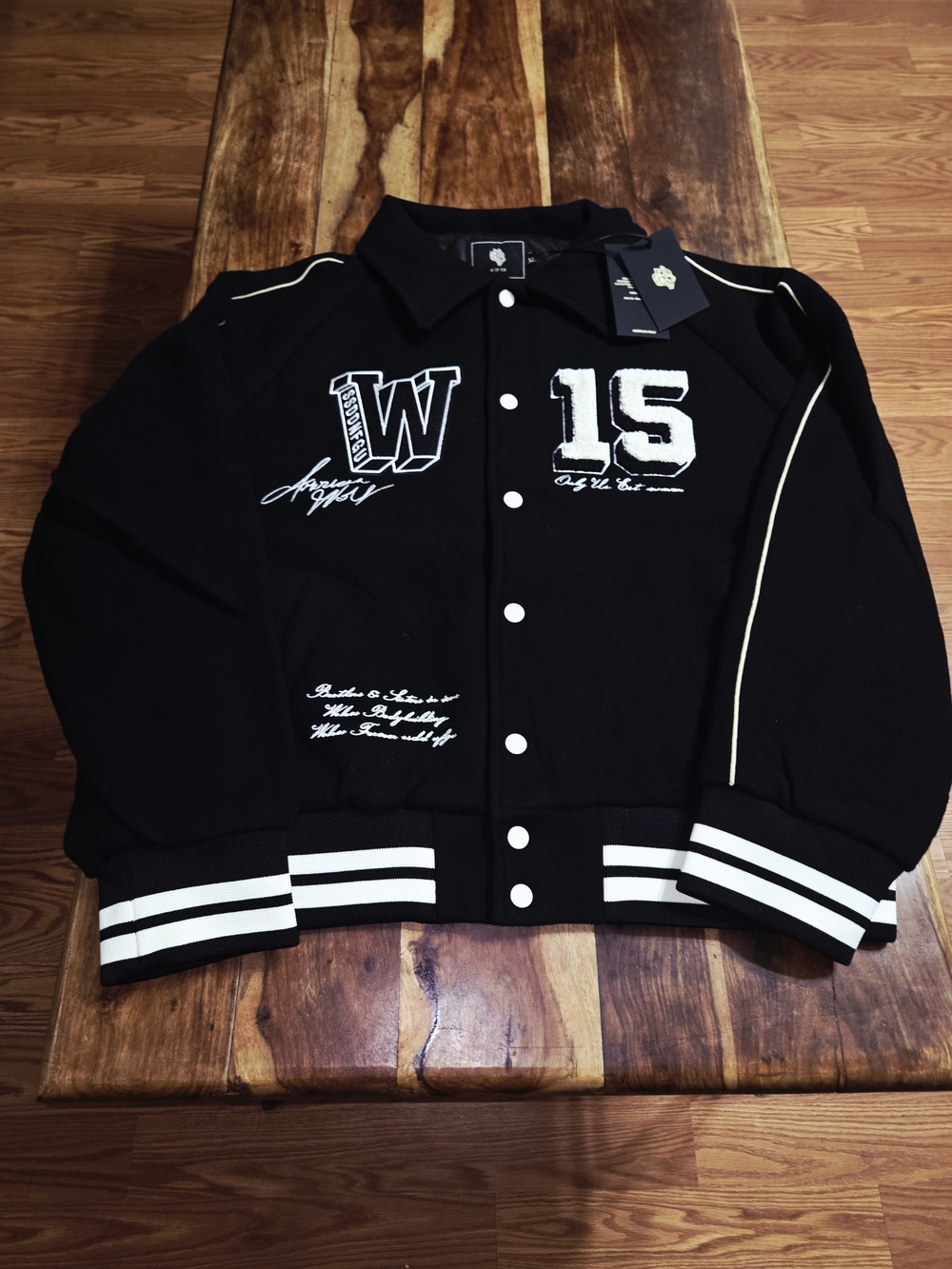 DARC Sport "American Wolf" Roxy Box Cut Rudy Letterman Jacket. #46 Of 500. XL. - Picture 2 of 11
